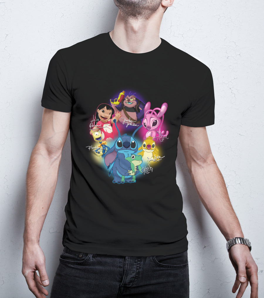 ST Signature Stitch Lilo Plokai Jumbaa Angel Reuben T-Shirt