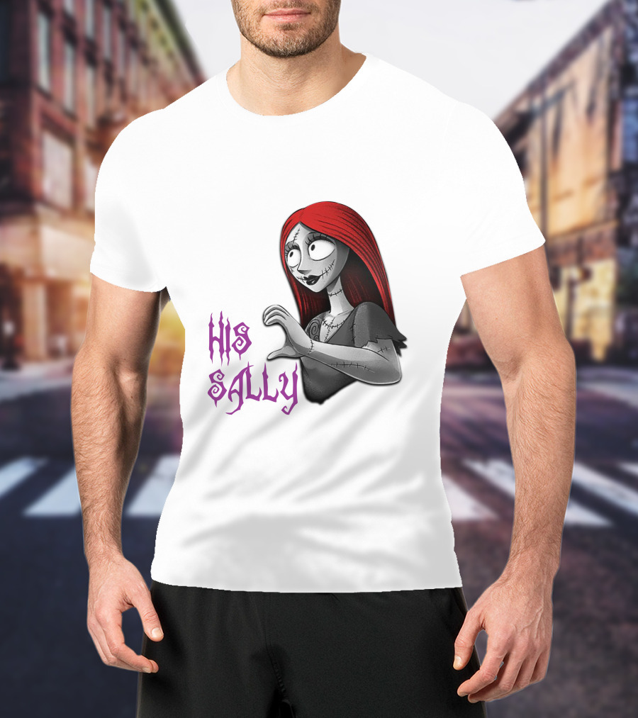 His Sally Nightmare Before Christmas Character T-Shirt