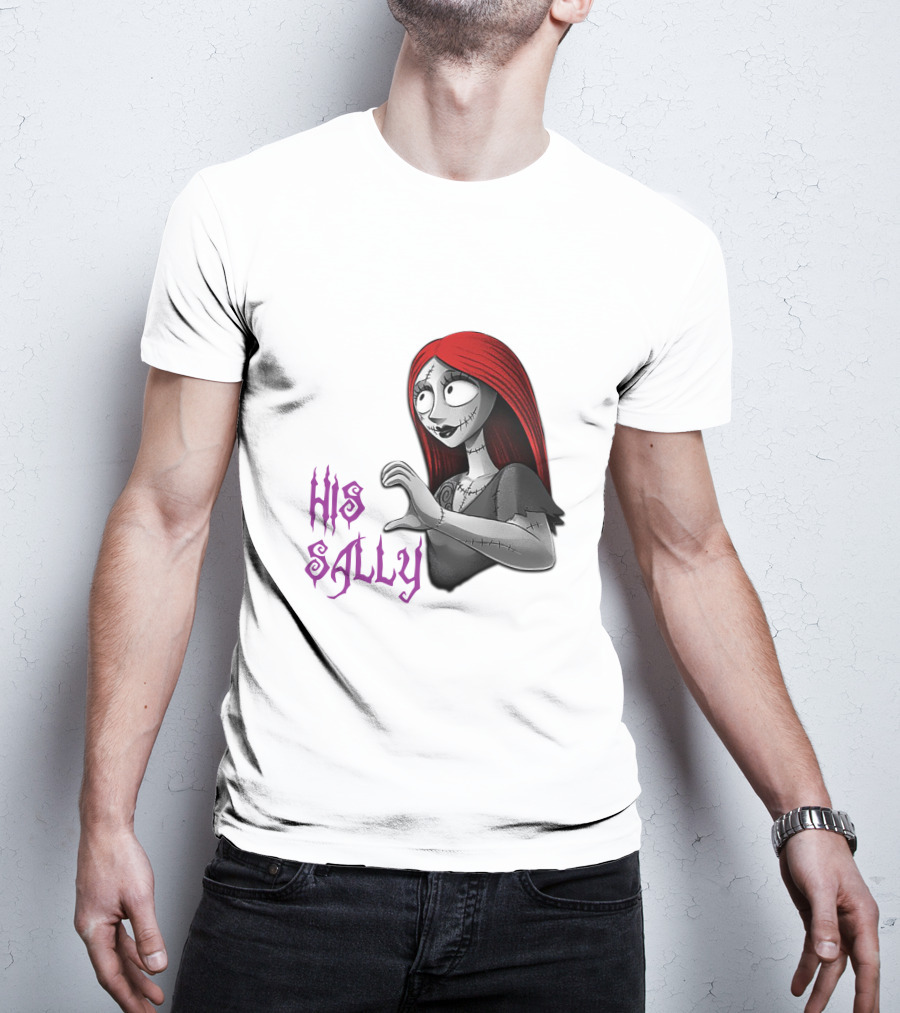 His Sally Nightmare Before Christmas Character T-Shirt