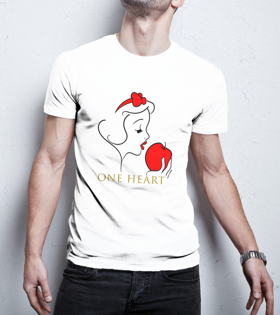 Snow White One Heart Apple T-Shirt