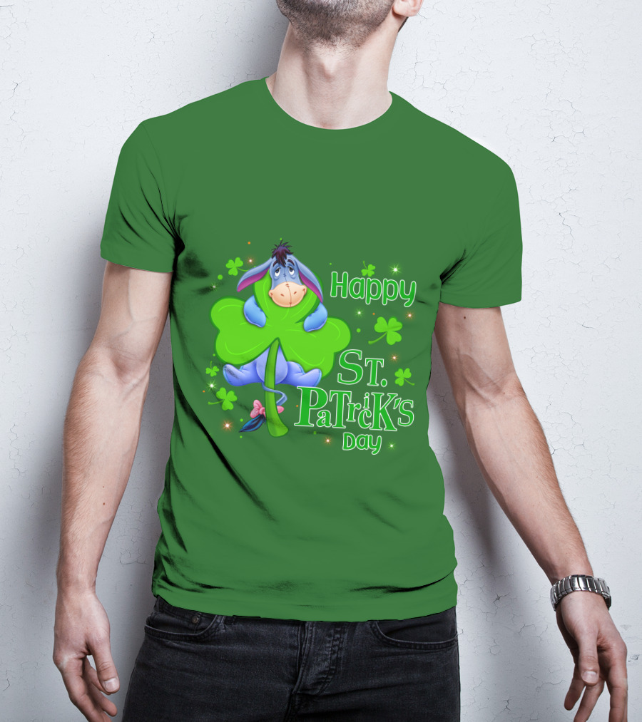 Happy Eeyore St. Patrick's Day T-Shirt