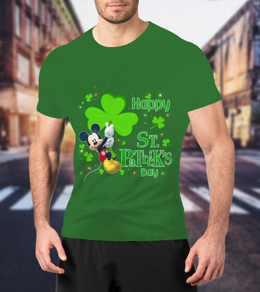 Mickey Happy St. Patrick's Day T-Shirt