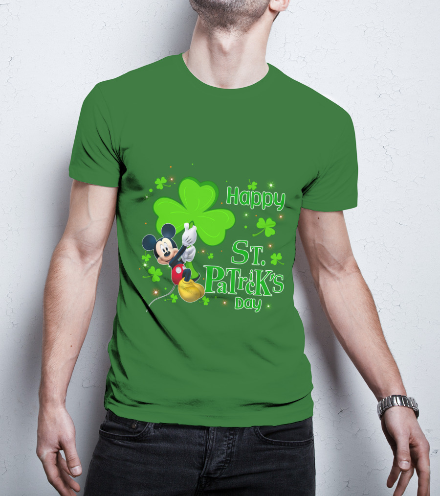 Mickey Happy St. Patrick's Day T-Shirt
