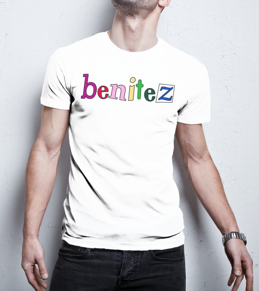 Benitez Rainbow Alphabet Letters T-Shirt