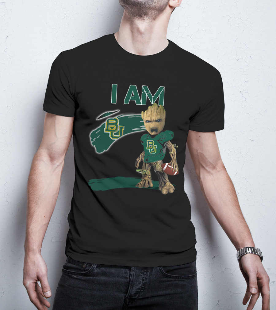 I AM BAYLOR BEARS BU Football Groot T-Shirt