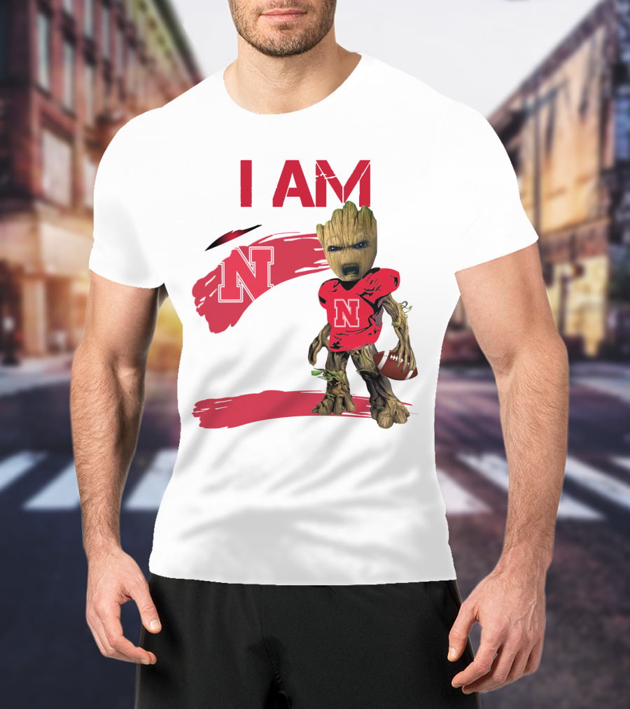 I Am Nebraska Football Character N T-Shirt