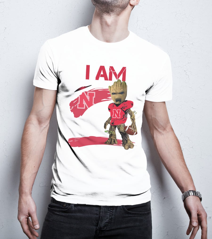 I Am Nebraska Football Character N T-Shirt