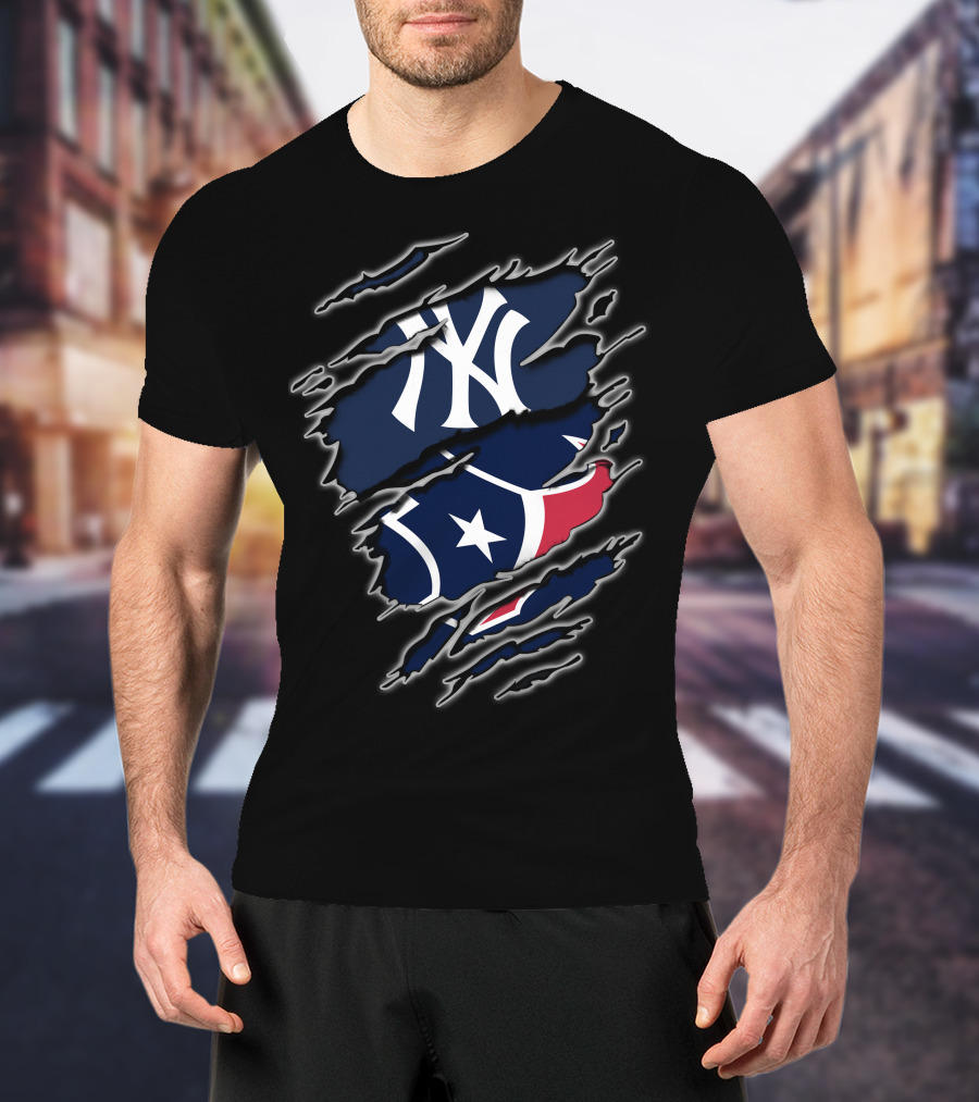 Yankees Texans Hybrid T-Shirt