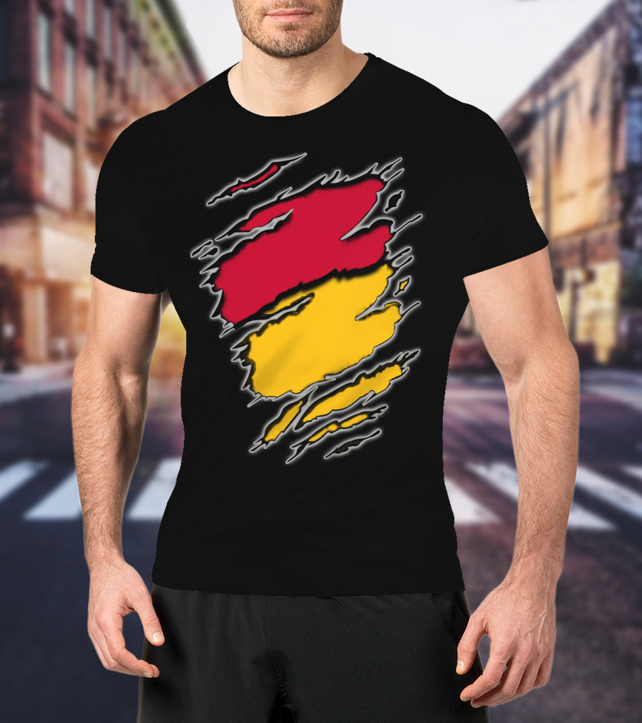 Steelers Redsox17 Dual Color Rip T-Shirt