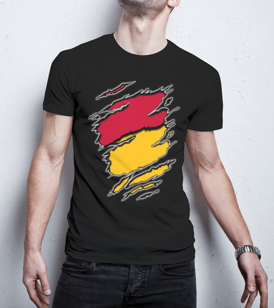 Steelers Redsox17 Dual Color Rip T-Shirt