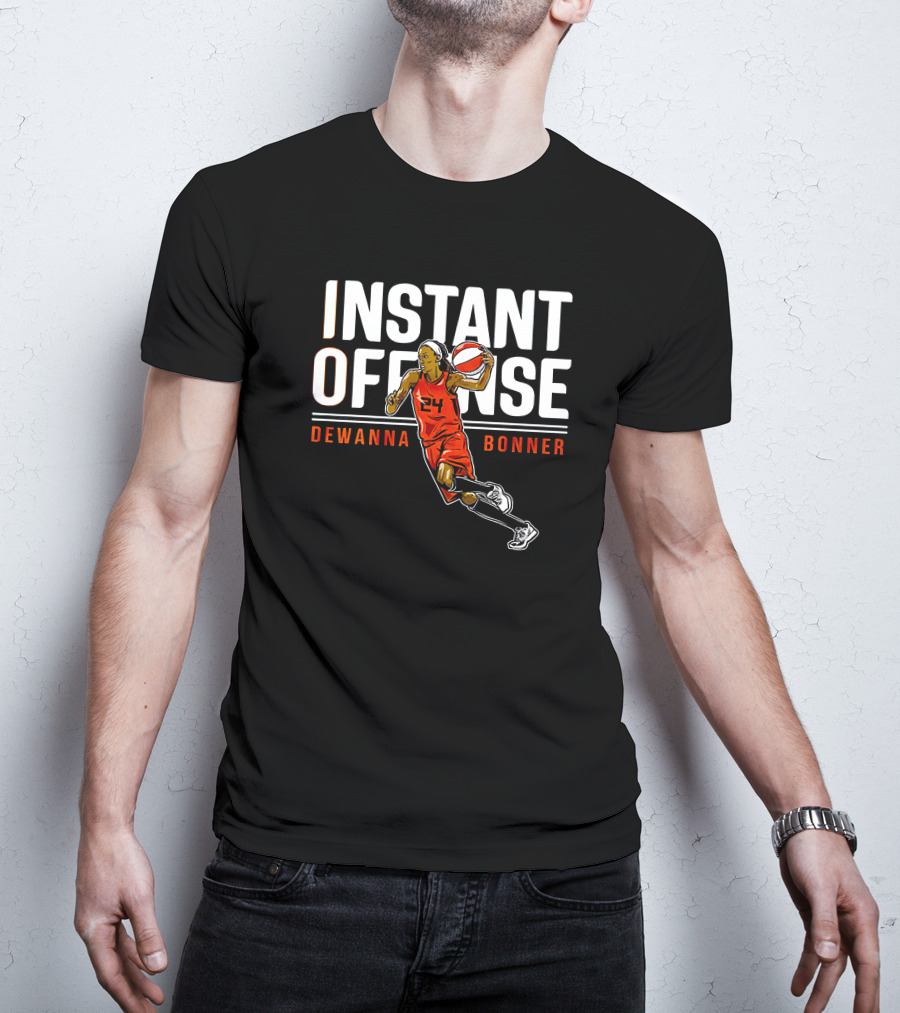 INSTANT OFFENSE DEWANNA BONNER 24 WNBA T-Shirt