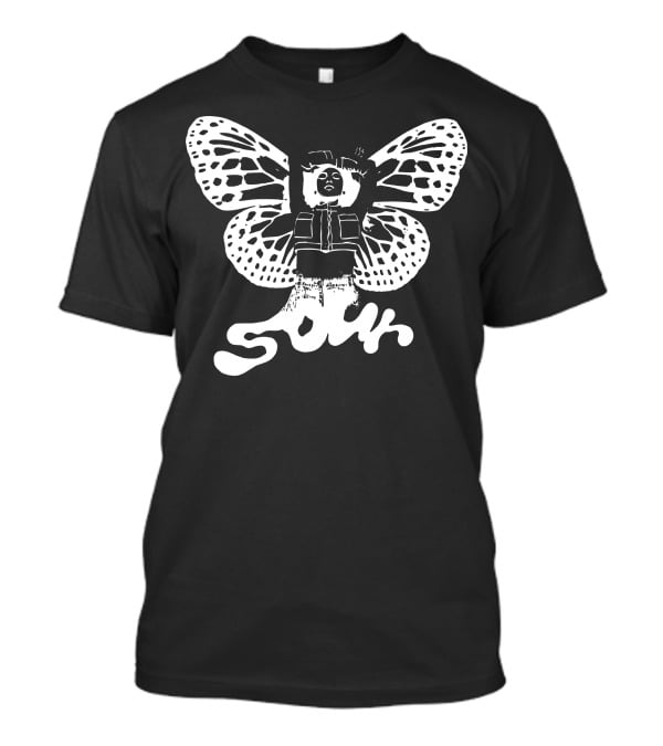 Sour Butterfly Grunge Wings Fusion T-Shirt