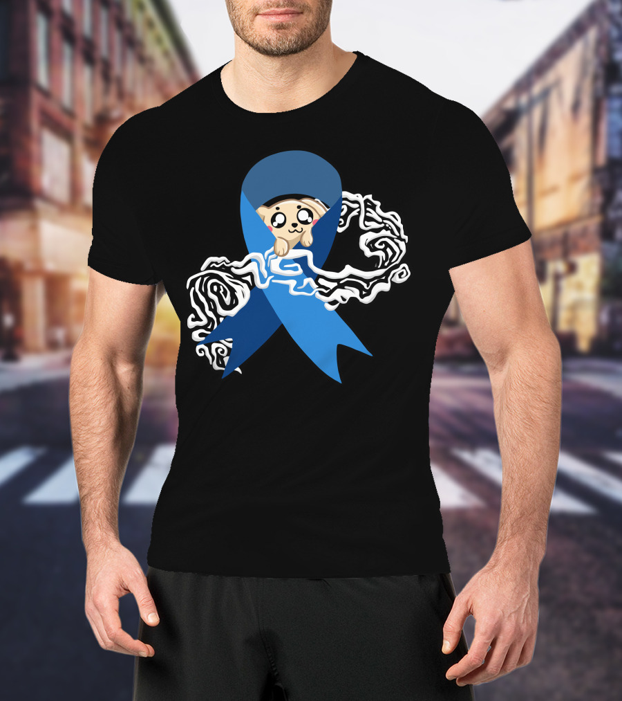 Light In The Fog Blue Ribbon Dog Collab T-Shirt