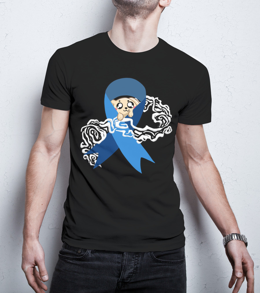 Light In The Fog Blue Ribbon Dog Collab T-Shirt