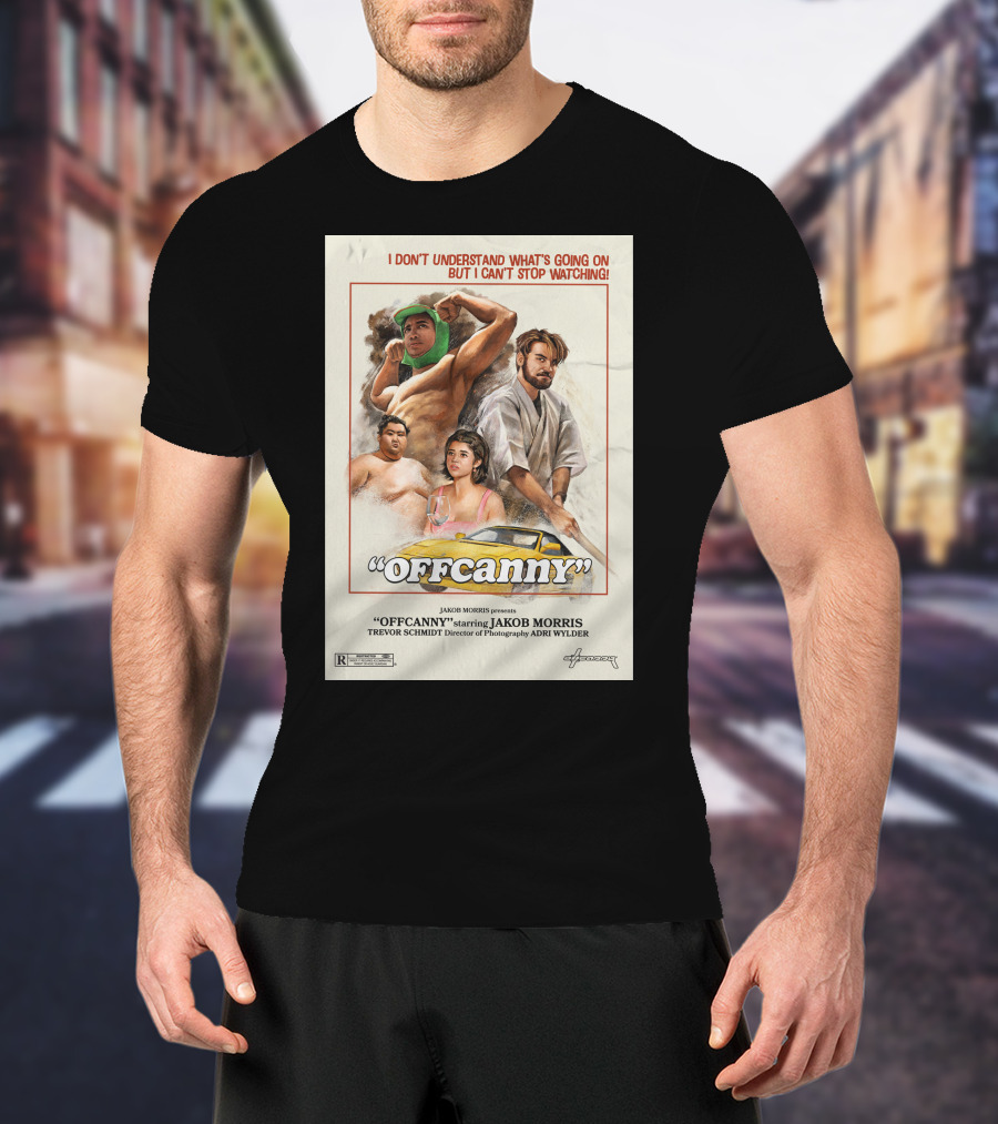 OFFCANNY Presents Jakob Morris Trevor Schmidt Adri Wilder Can't Stop Watching T-Shirt