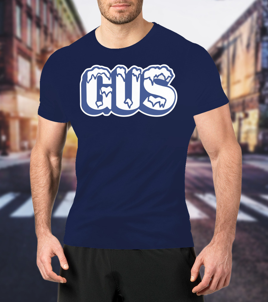 Gus Johnson Merch Ice Font T-Shirt