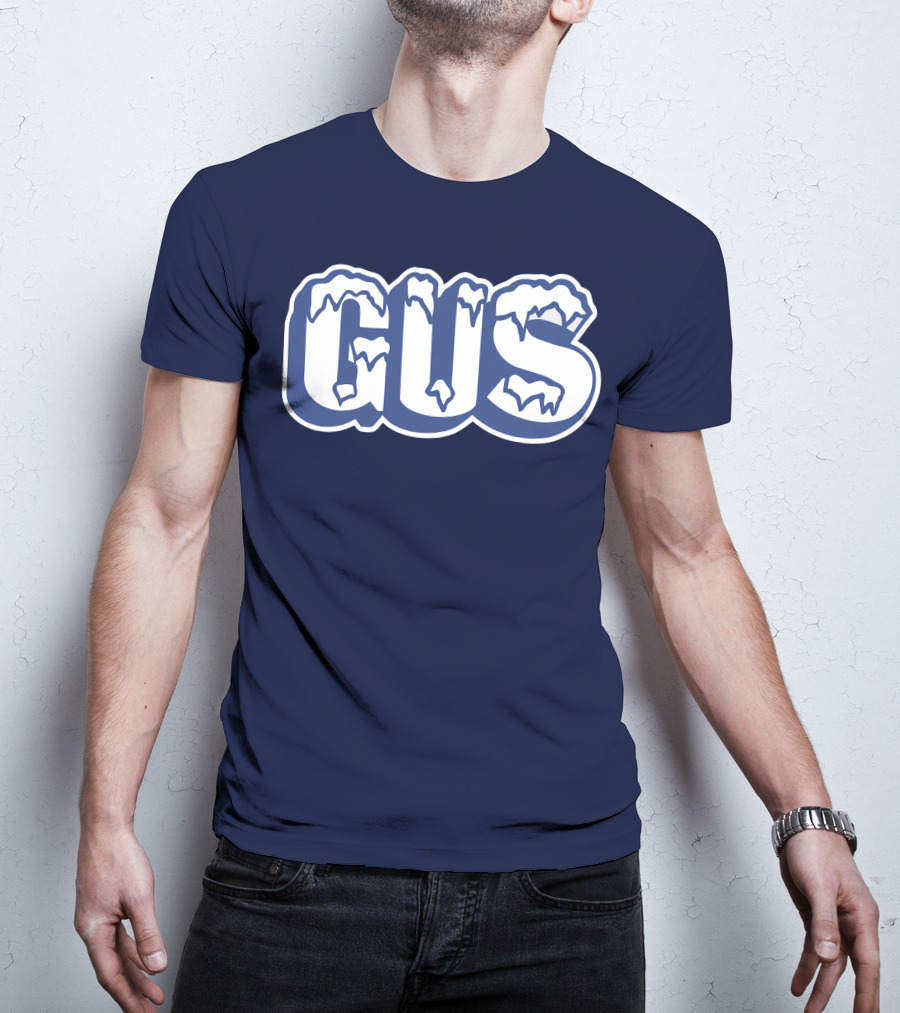 Gus Johnson Merch Ice Font T-Shirt