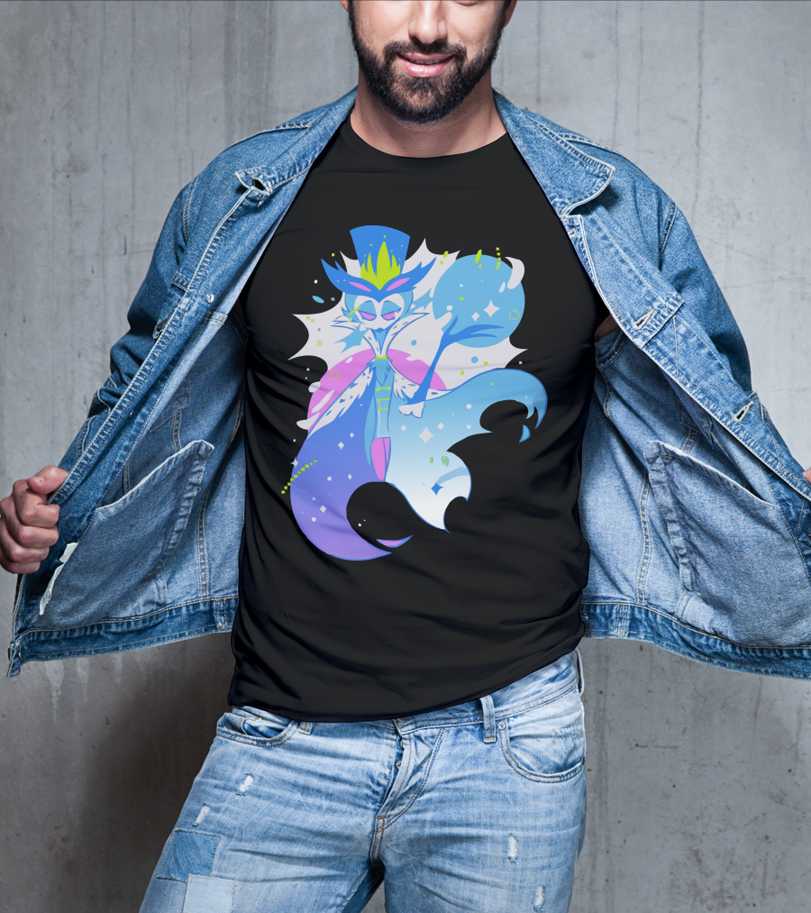 Hazbin Hotel New Merch Sir Pentious Vibrant Character T-Shirt