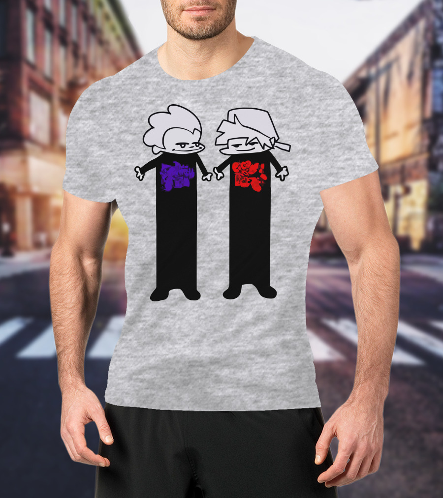 Sharkrobot Vivziepop Store Long Characters T-Shirt