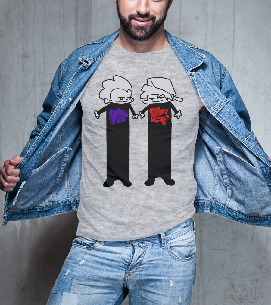 Sharkrobot Vivziepop Store Long Characters T-Shirt