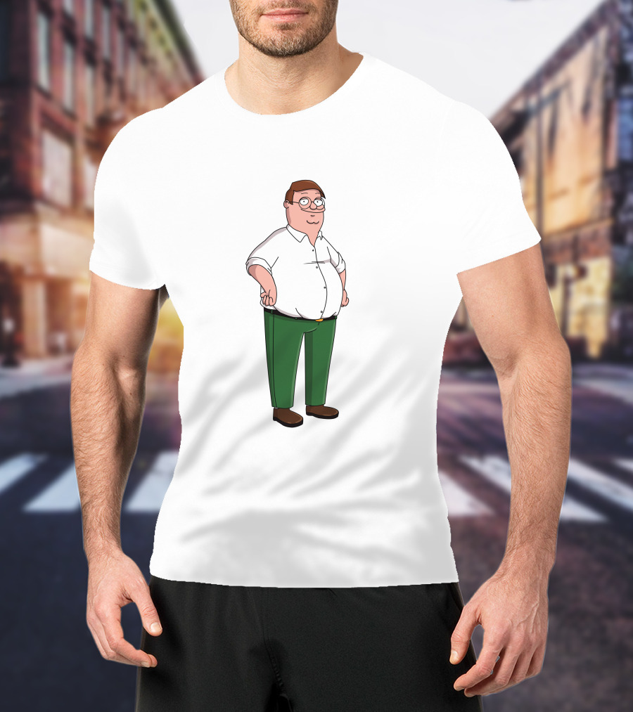 Peter Griffin Bob's Burgers Mashup T-Shirt