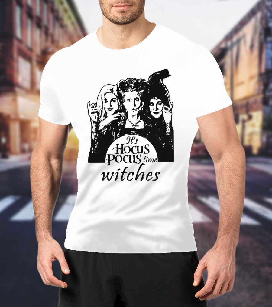 It's Hocus Pocus Time Witches T-Shirt