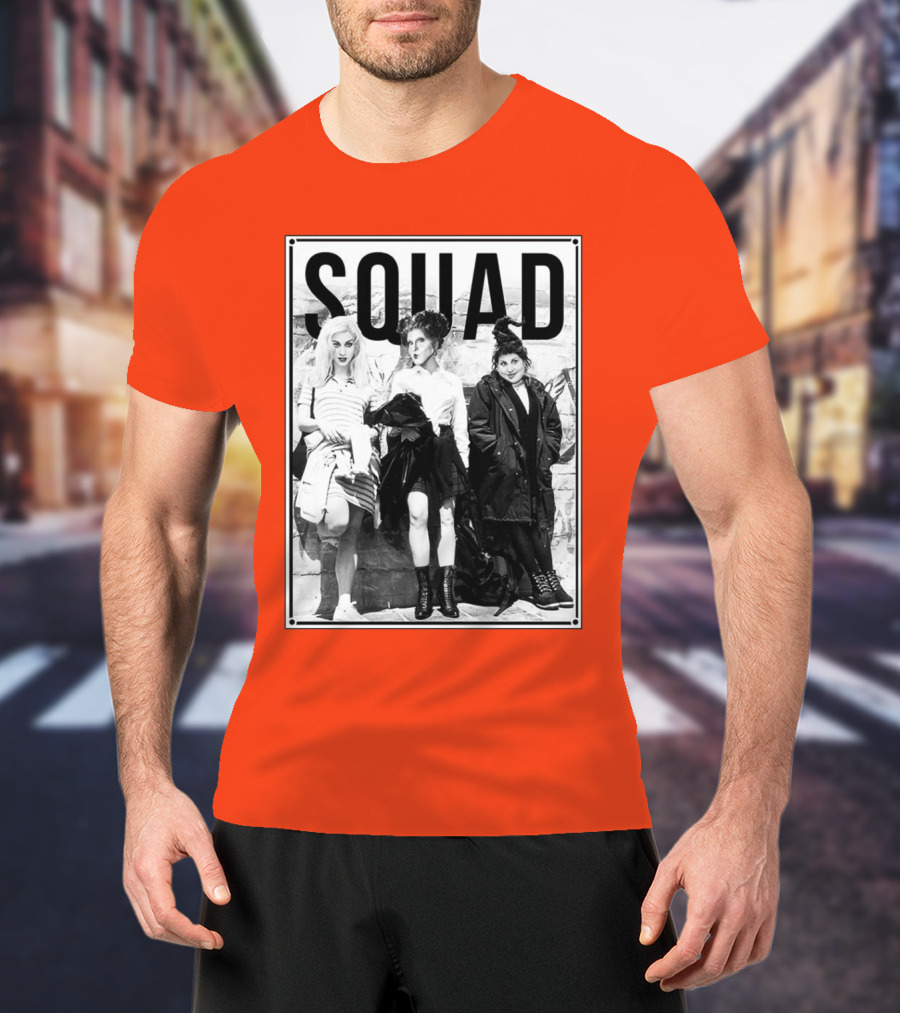 Squad Black And White Trio Vintage Style Hocus Pocus Aesthetic T-Shirt
