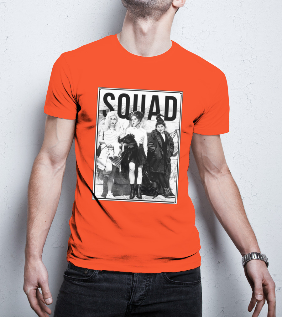 Squad Black And White Trio Vintage Style Hocus Pocus Aesthetic T-Shirt
