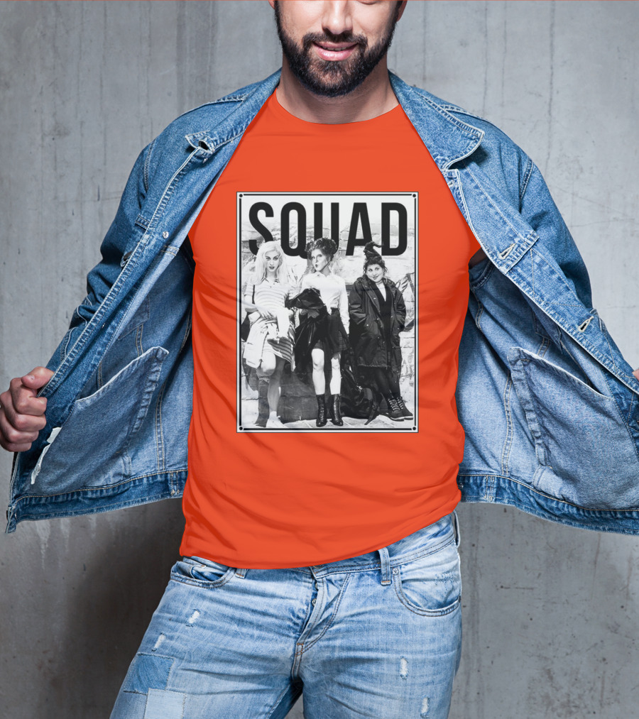 Squad Black And White Trio Vintage Style Hocus Pocus Aesthetic T-Shirt