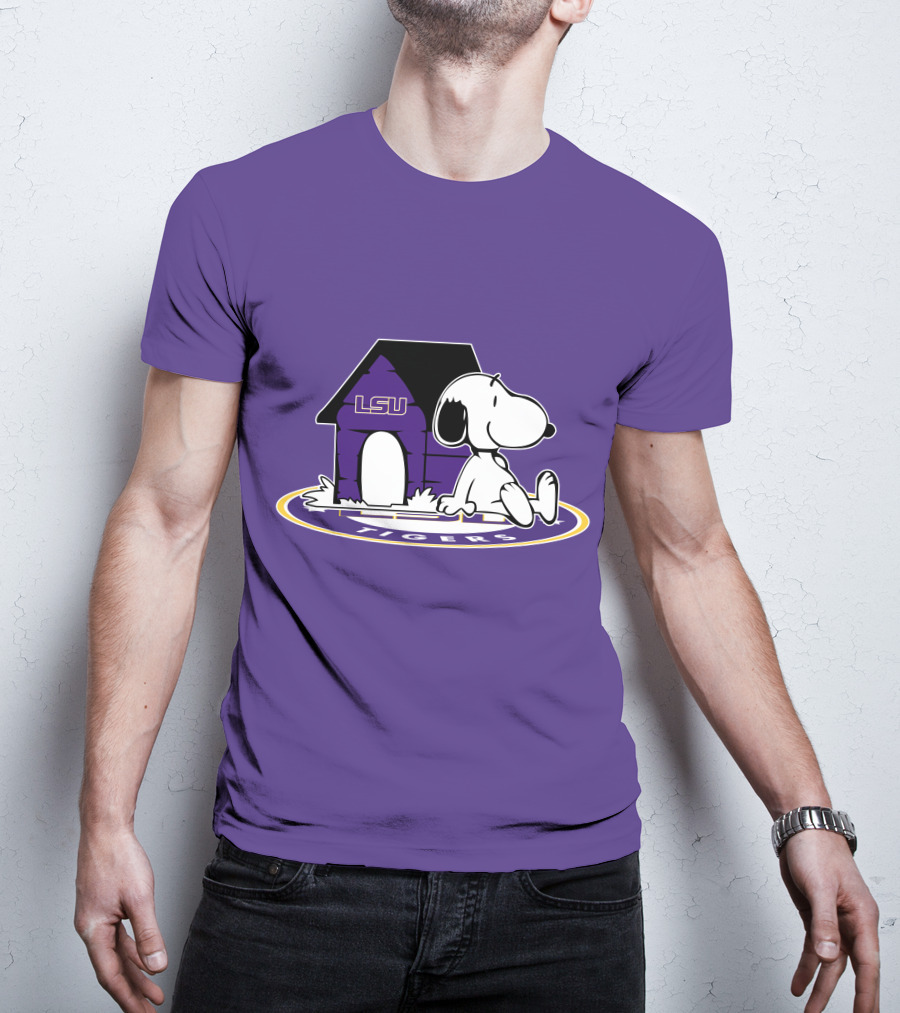 Lsu Tigers Football Fan Now And Forever T-Shirt