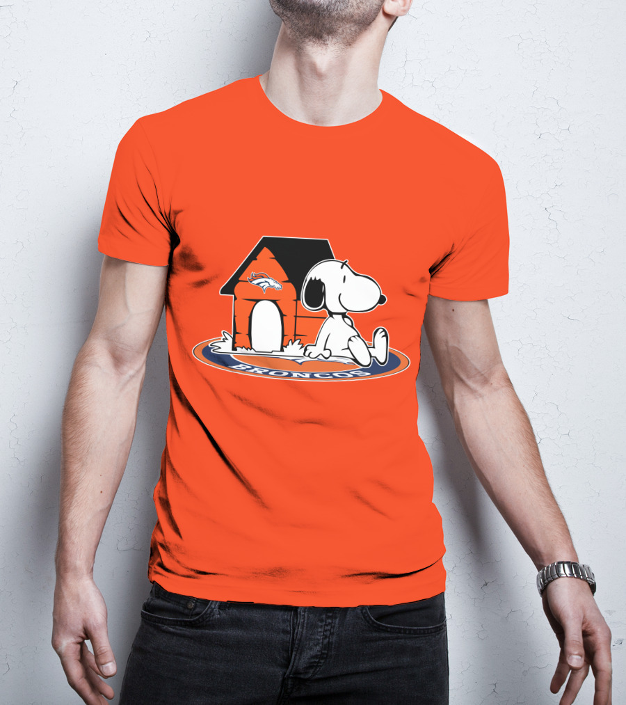 Denver Broncos Snoopy Fan Forever T-Shirt