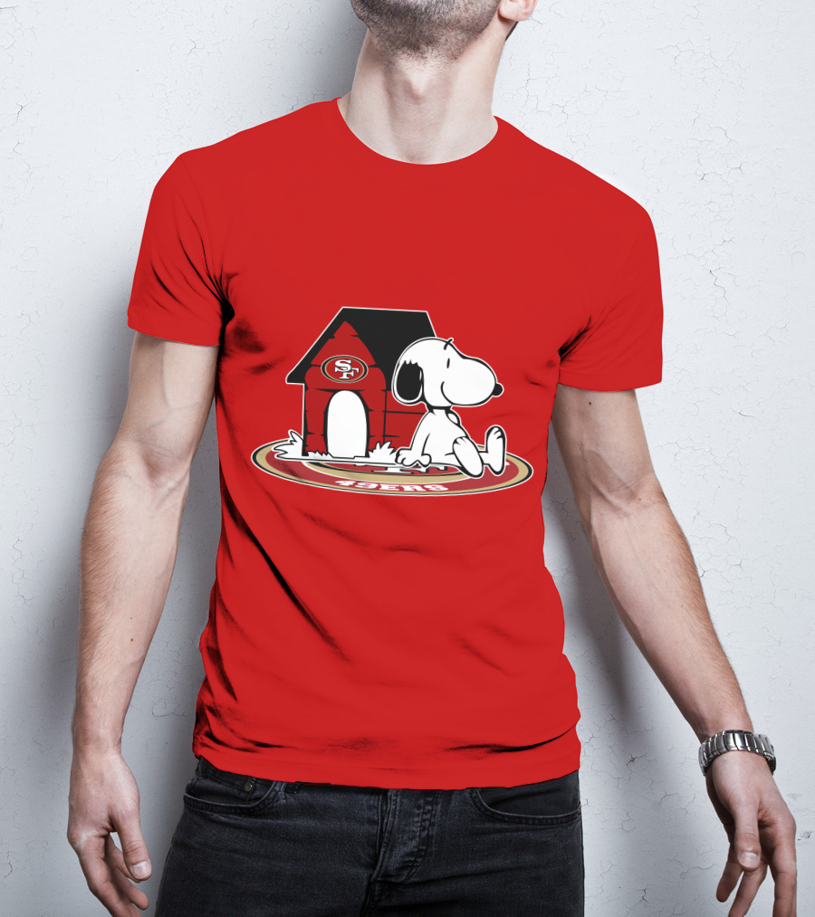 San Francisco 49ers Snoopy Fan Forever T-Shirt