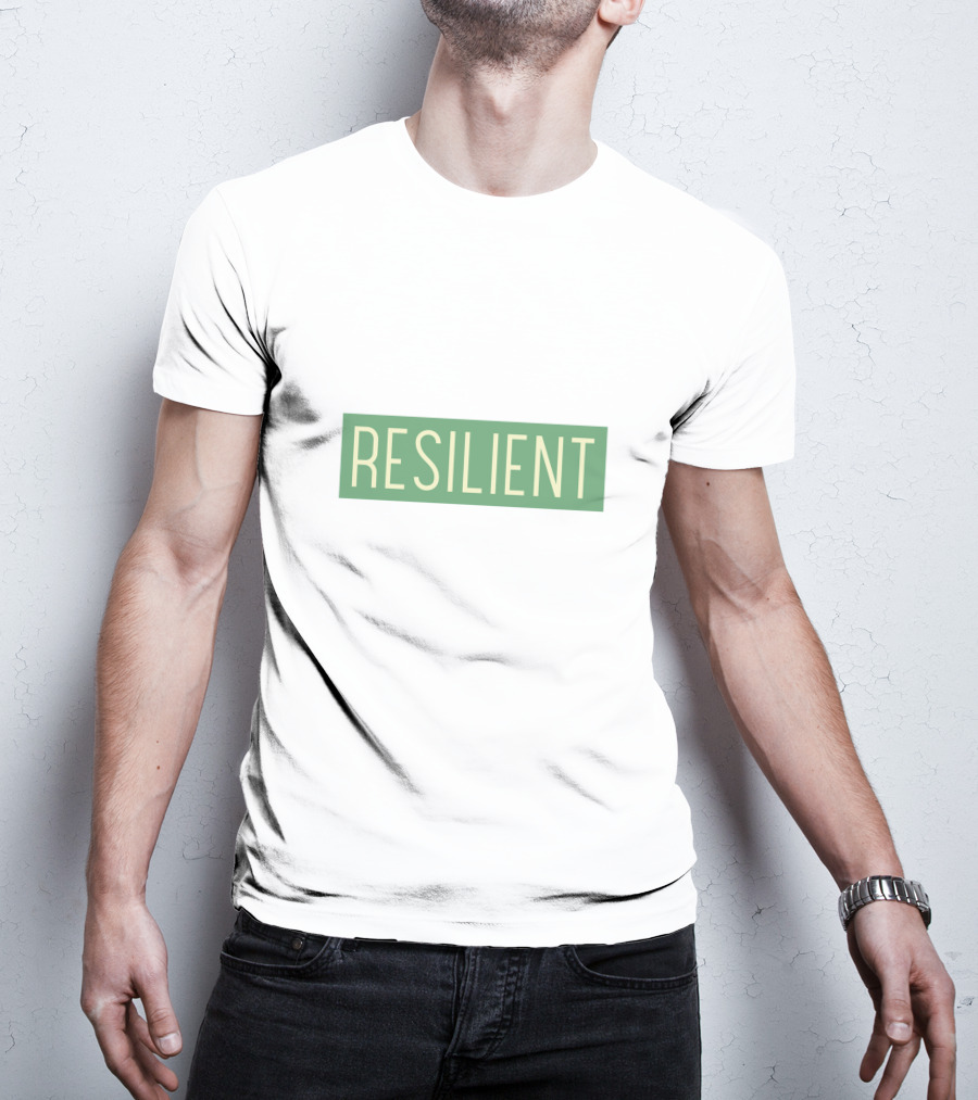 RESILIENT Green Block T-Shirt