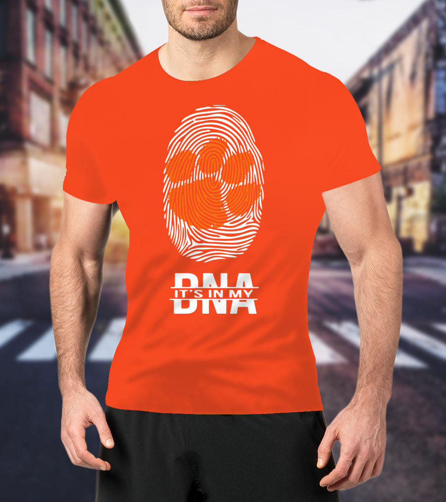 Clemson Tigers It's In My Dna Fingerprint T-Shirt