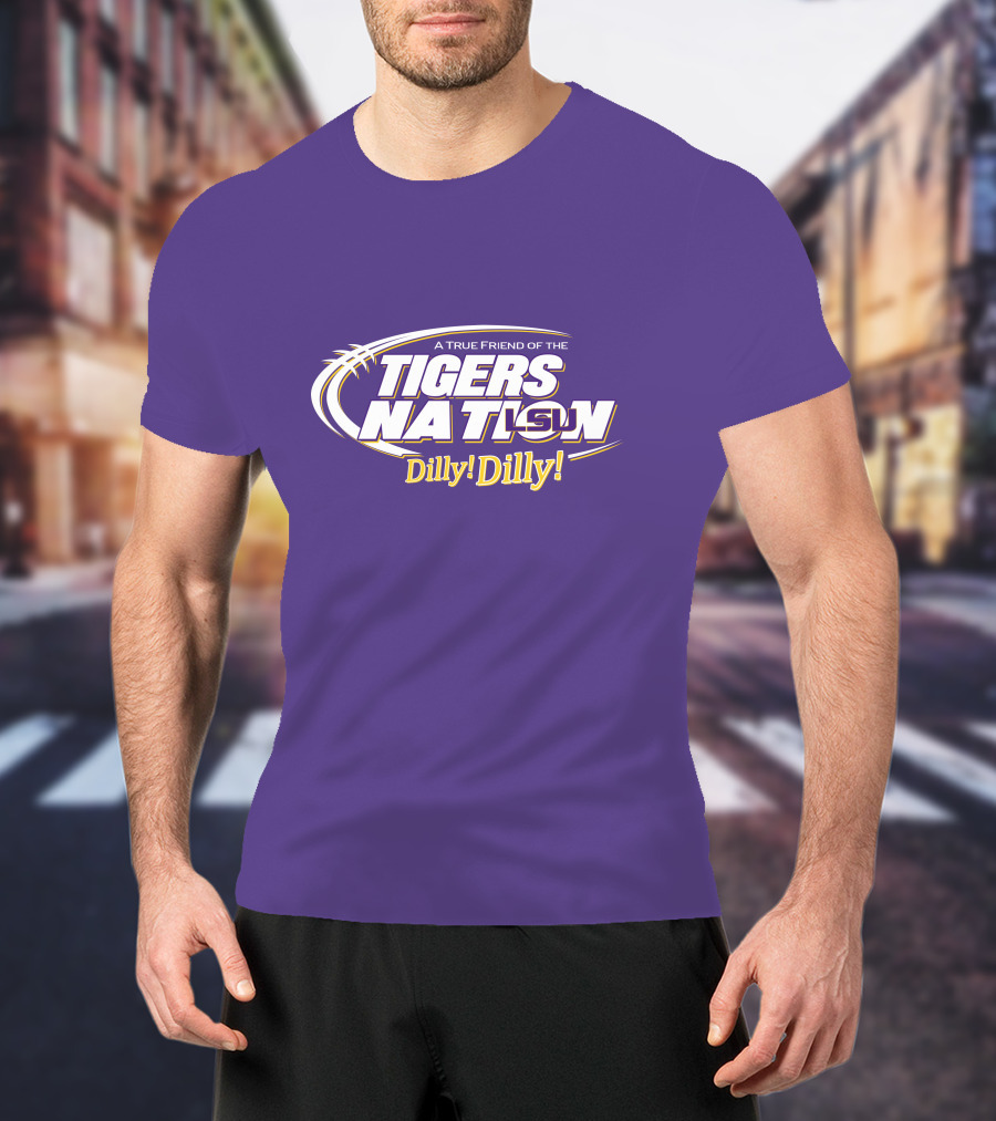 A True Friend Of The LSU Tigers Nation Dilly Dilly T-Shirt