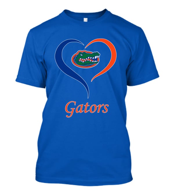 Gators Heart Florida Gators T-Shirt