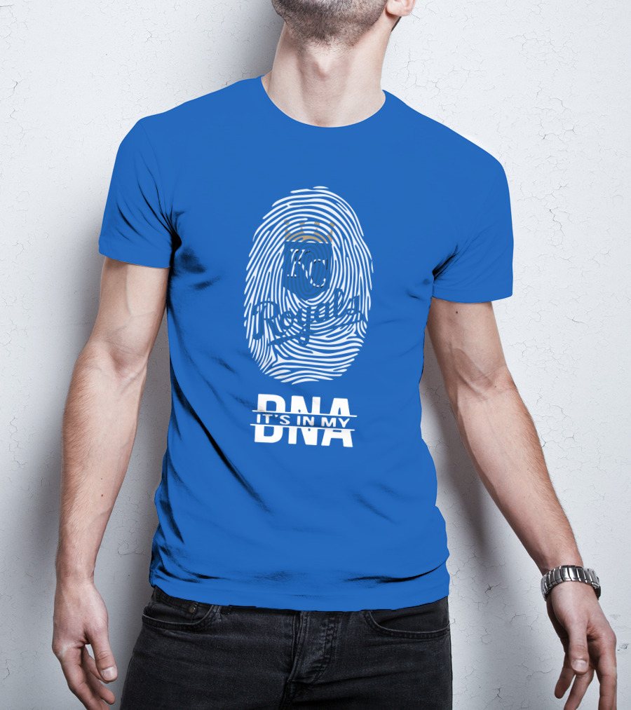 Kansas City Royals Fingerprint It's In My DNA T-Shirt