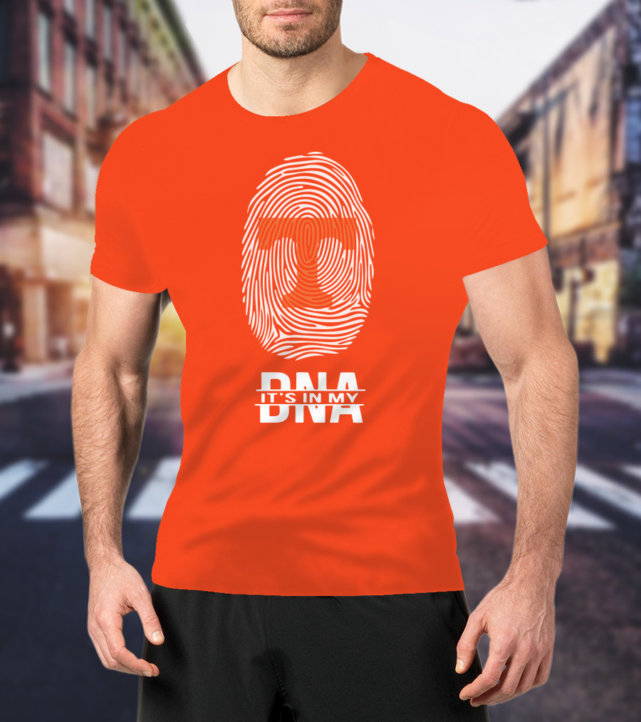 Tennessee Volunteers It's In My Dna Fingerprint Style T-Shirt
