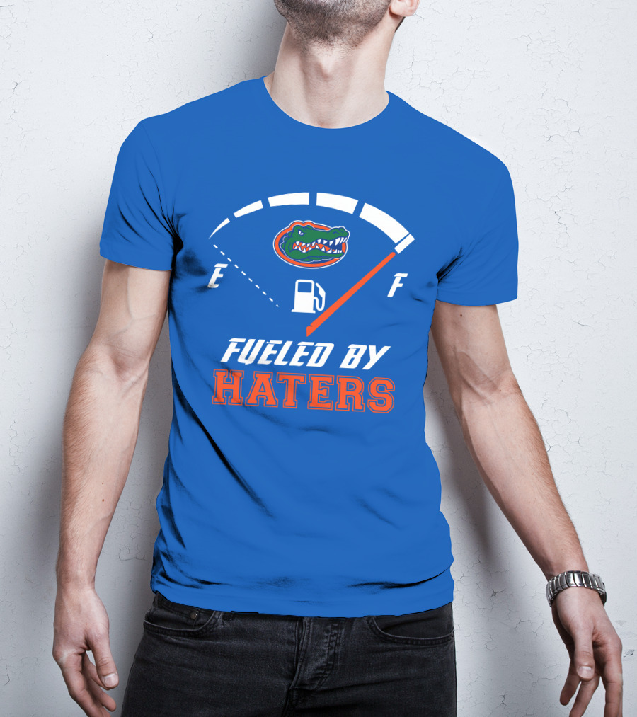 Florida Gators Fueled By Haters Fuel Gauge T-Shirt