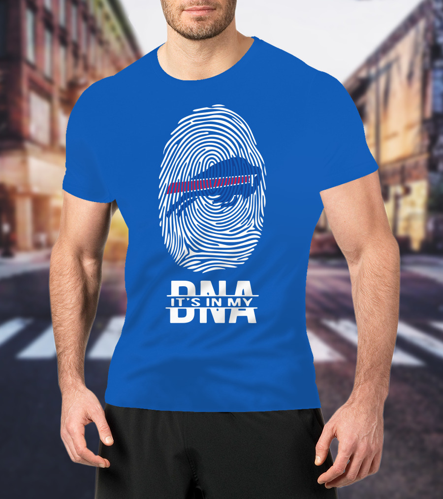 Buffalo Bills It's In My Dna Fingerprint T-Shirt