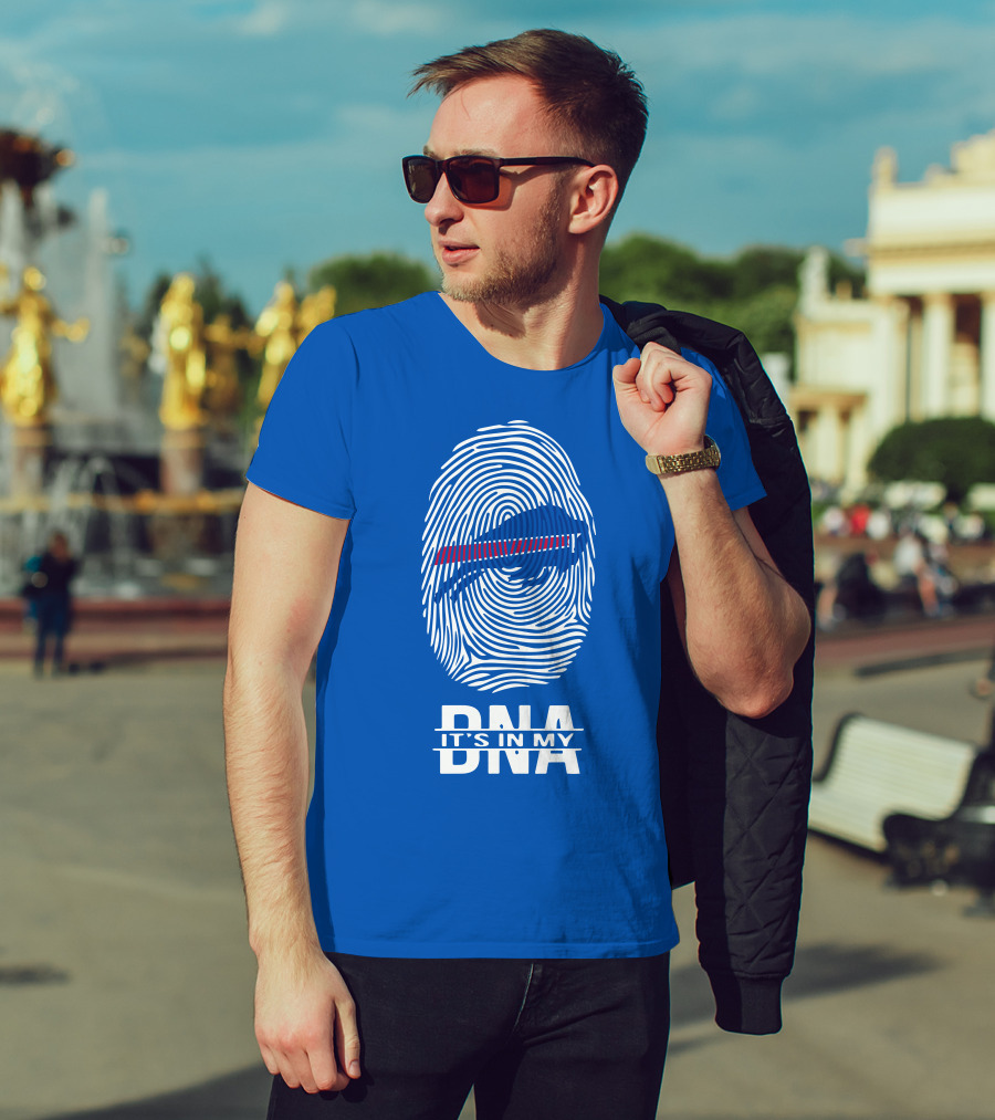 Buffalo Bills It's In My Dna Fingerprint T-Shirt