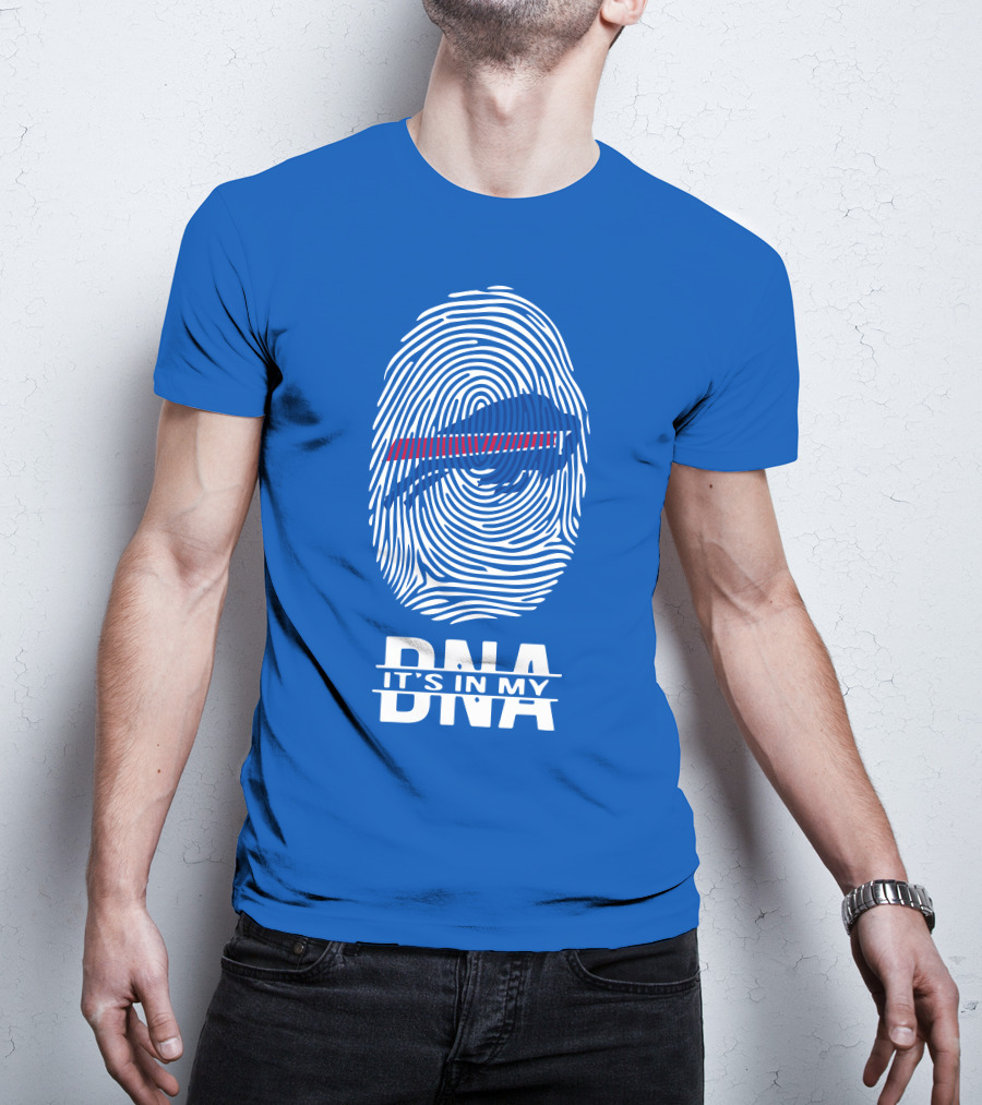 Buffalo Bills It's In My Dna Fingerprint T-Shirt