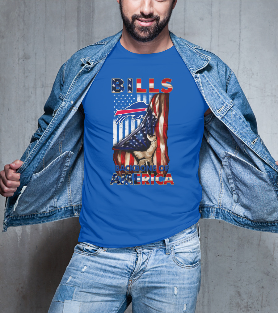 Bills Buffalo Backbone Of America T-Shirt