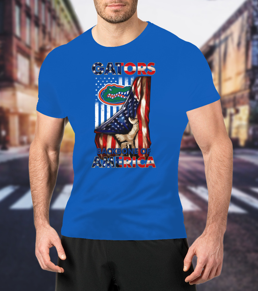 Gators Backbone Of America Florida Gators T-Shirt