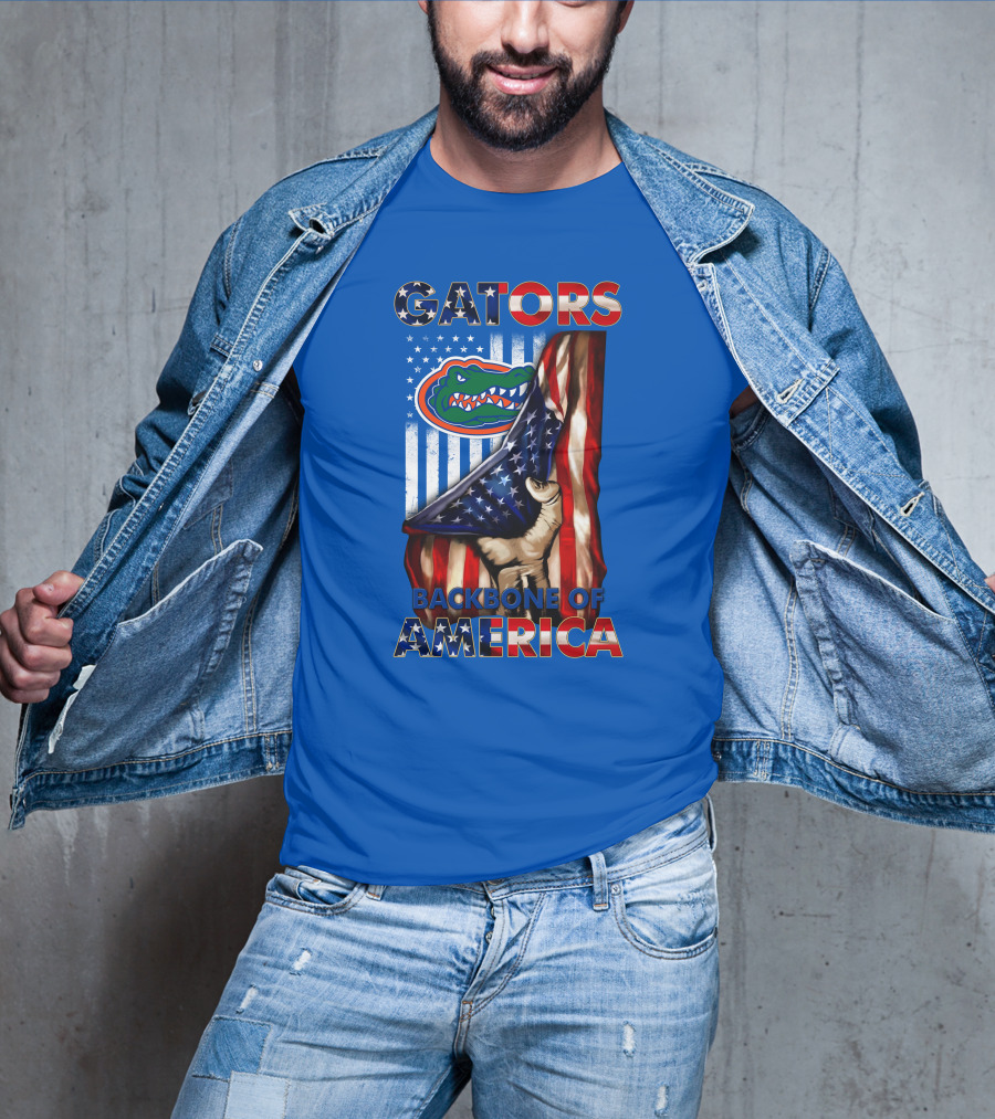 Gators Backbone Of America Florida Gators T-Shirt