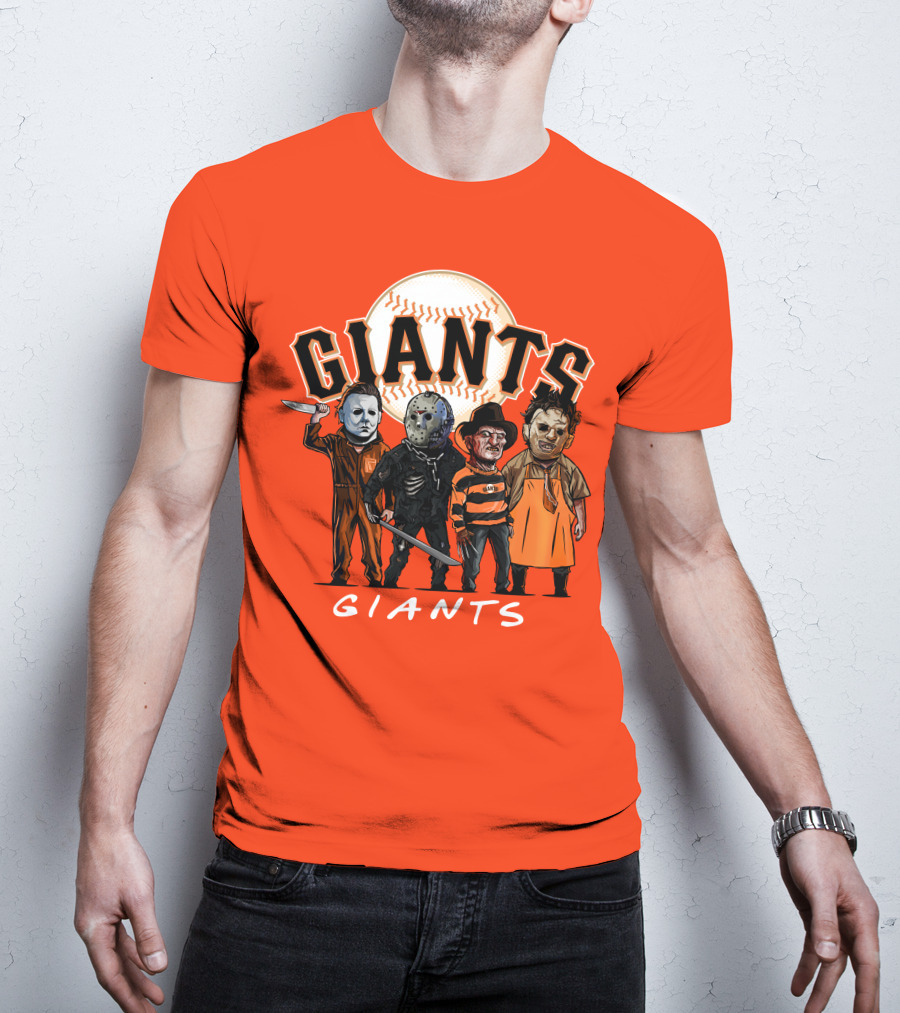 Giants Halloween The Slasher Squad T-Shirt