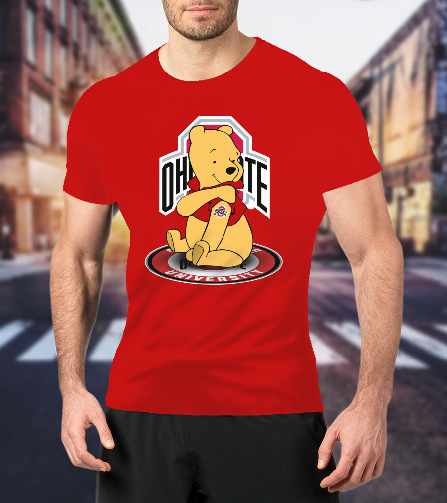 Ohio State Buckeyes Winnie The Pooh University T-Shirt