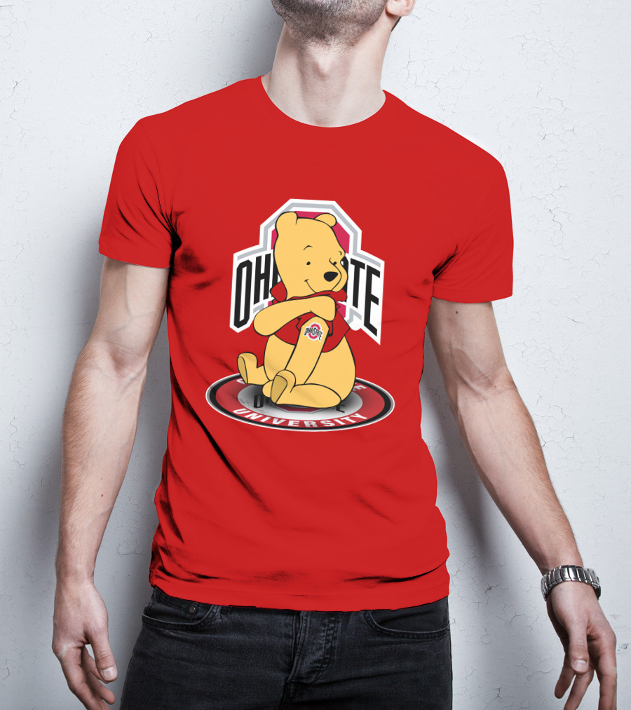 Ohio State Buckeyes Winnie The Pooh University T-Shirt