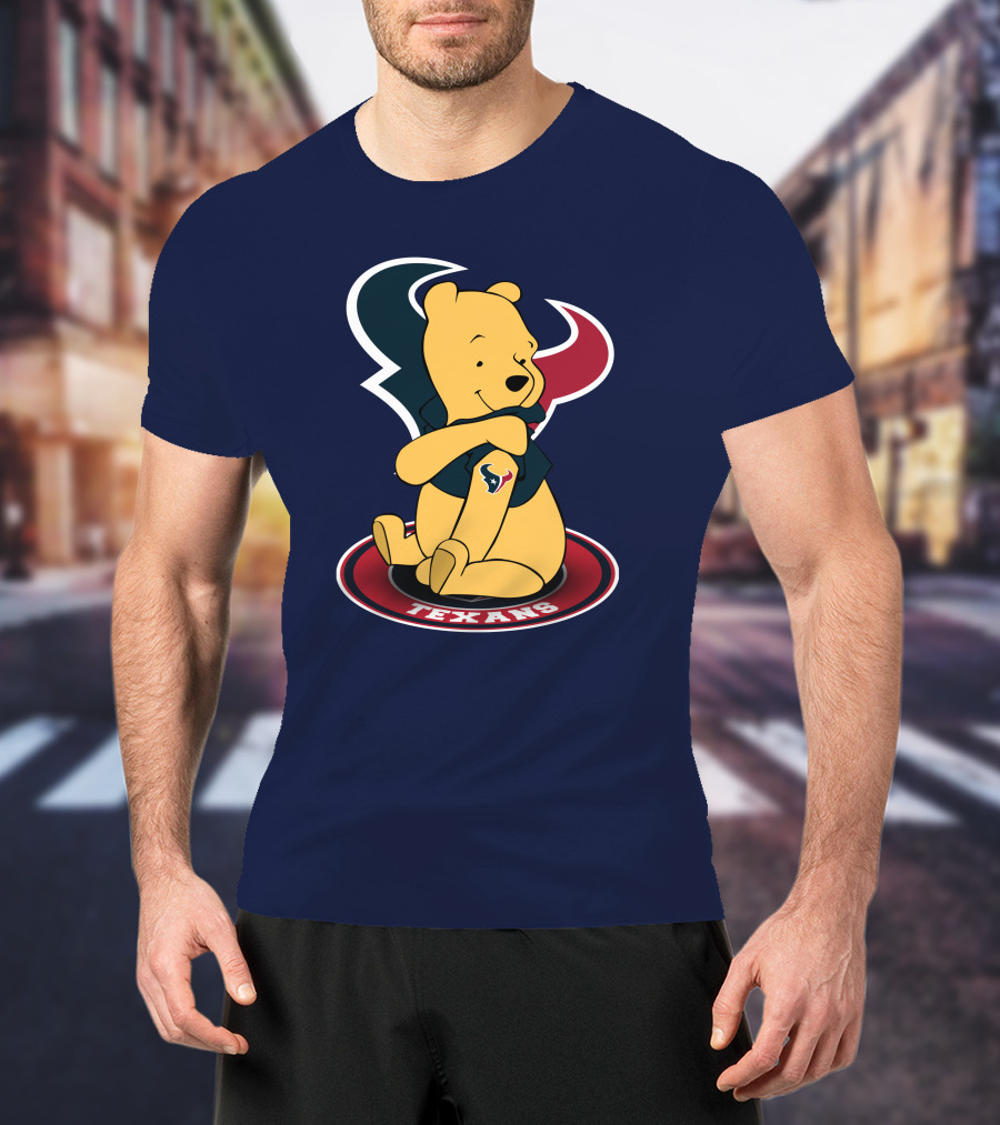 Houston Texans Winnie The Pooh Texans T-Shirt