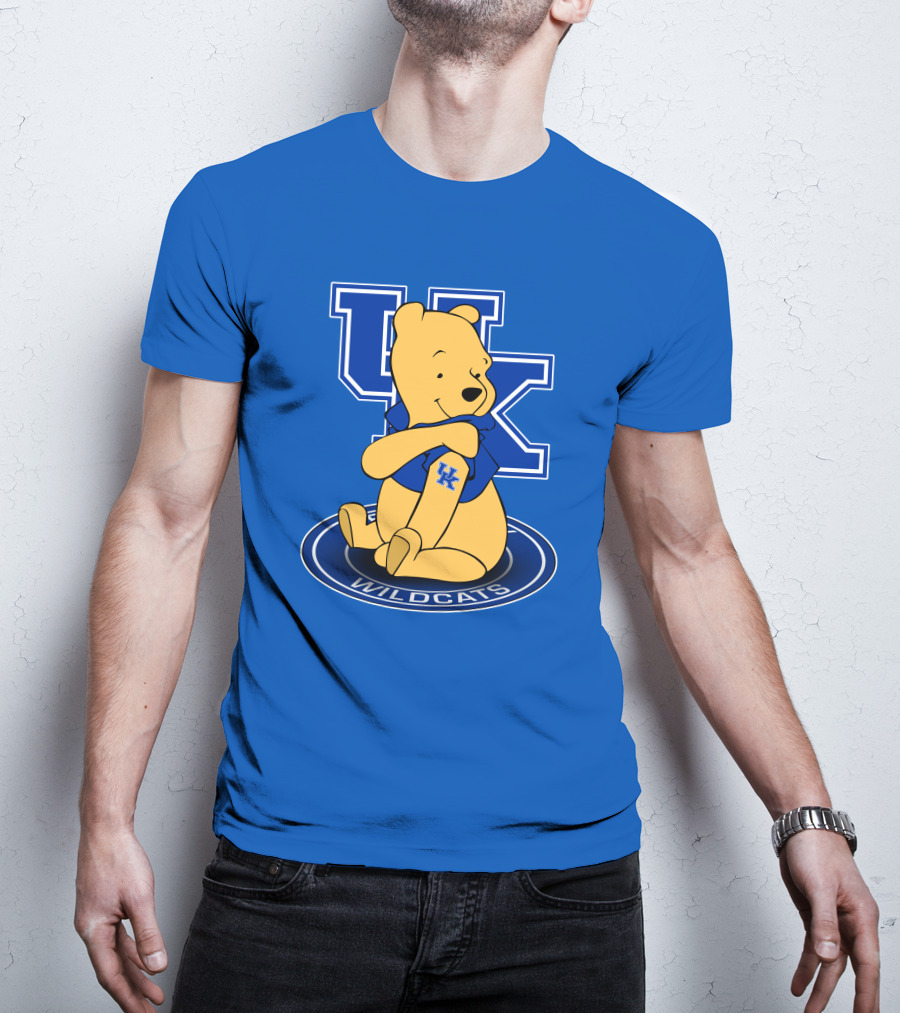 Winnie The Pooh Kentucky Wildcats UK T-Shirt